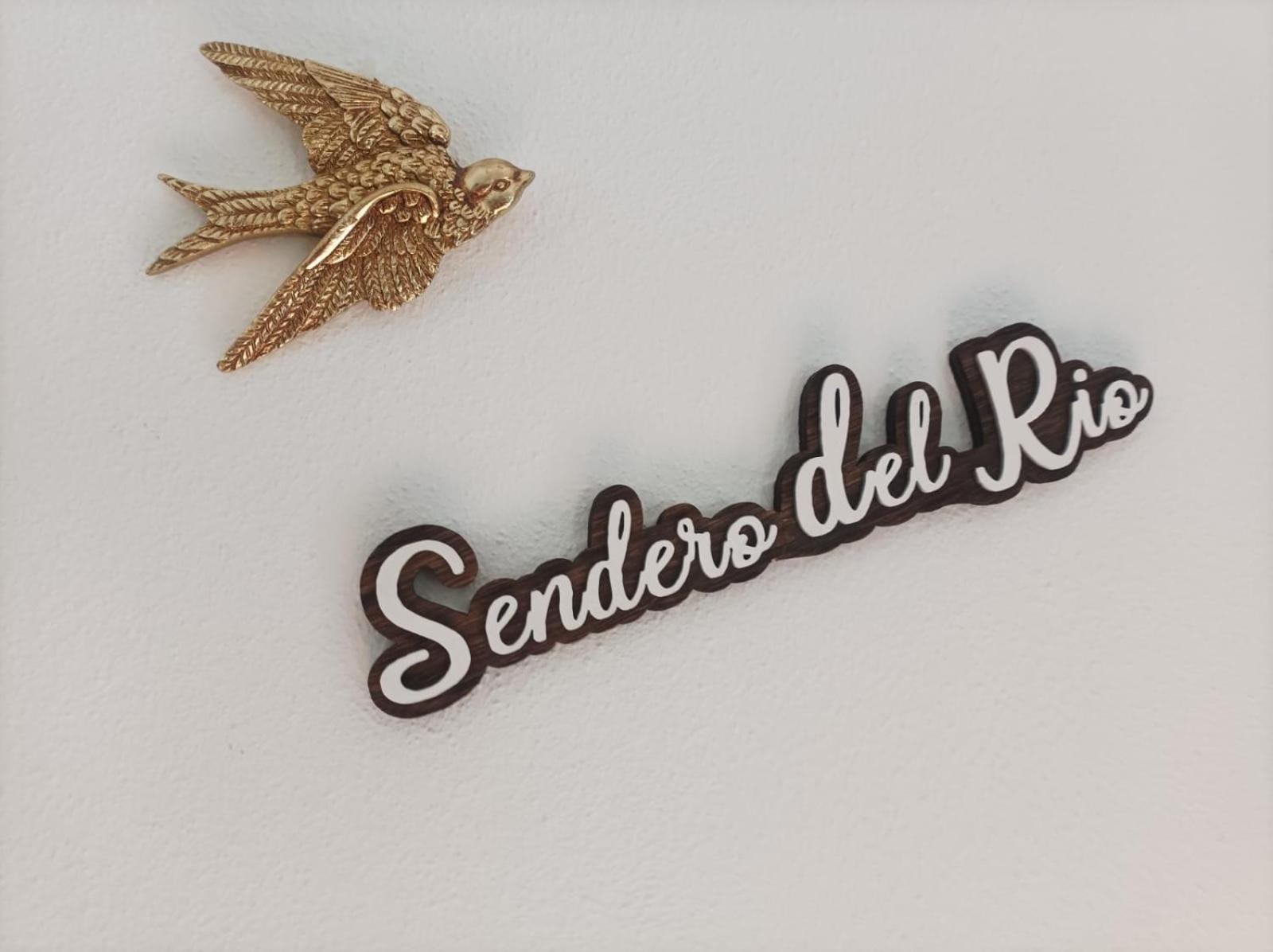 הוילה אל בוסקה Casa Sendero Del Rio מראה חיצוני תמונה